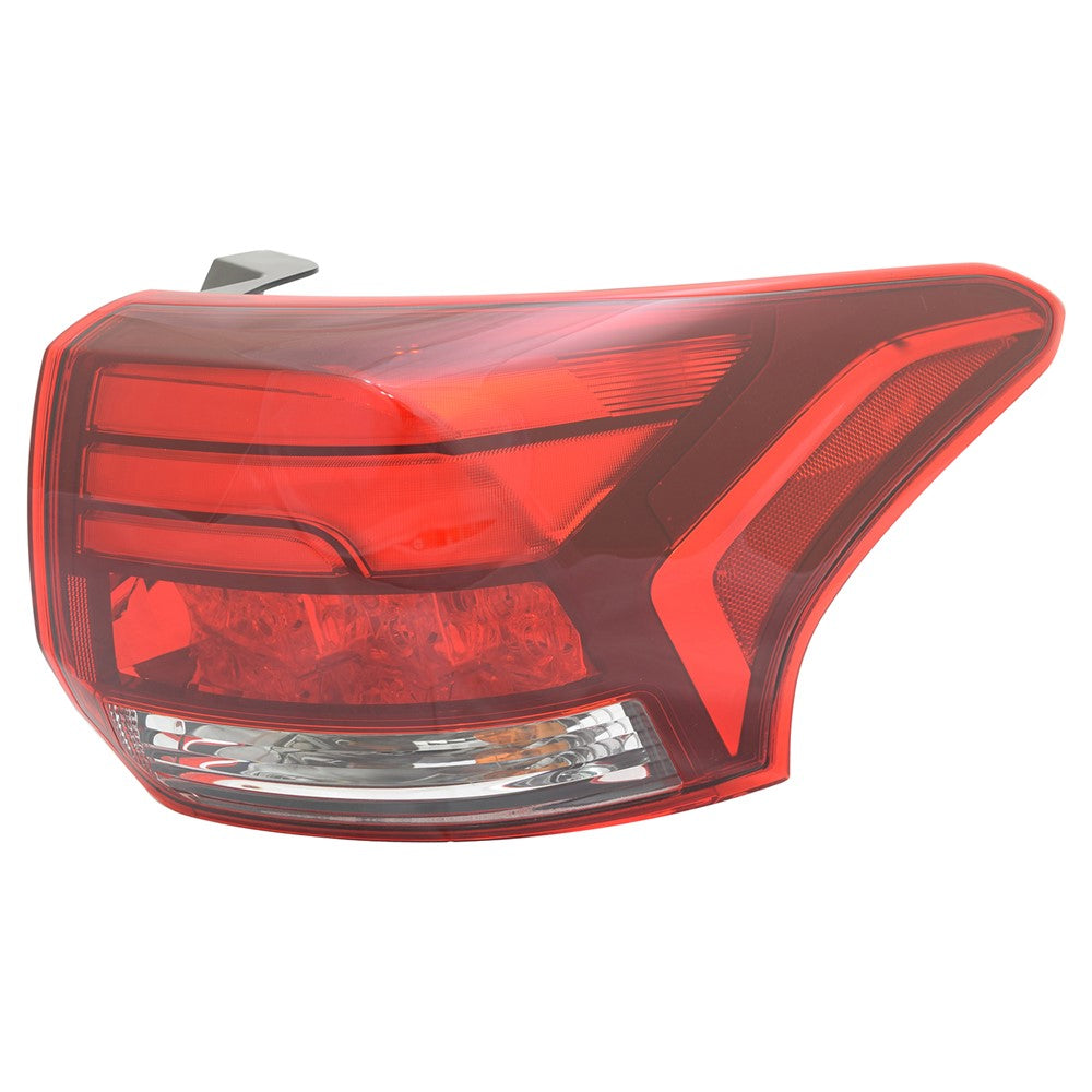 Rear Right Passenger Side Led Outer Tail Light Assembly 2016-2022 Mitsubishi Outlander, Outlander Phev