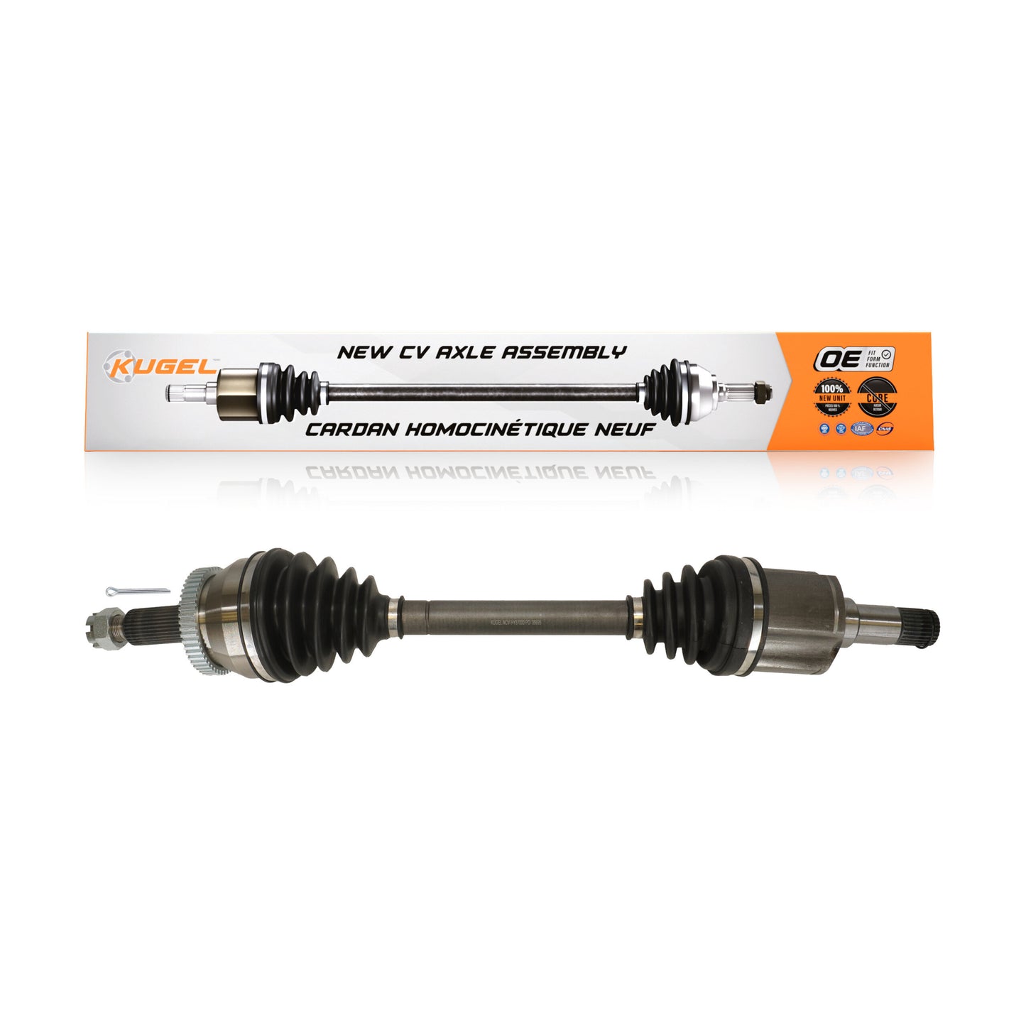 CV Axle Shaft Front Left NCV-HY37000 For Hyundai Santa Fe AWD FWD with 3.3L