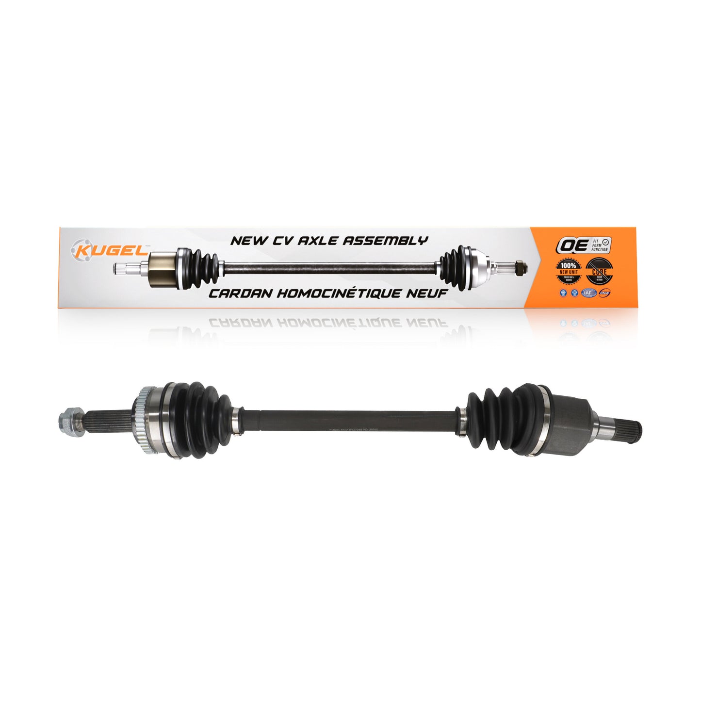 CV Axle Shaft Front Left NCV-HY37049 For Hyundai Elantra Kia Forte GT Forte5