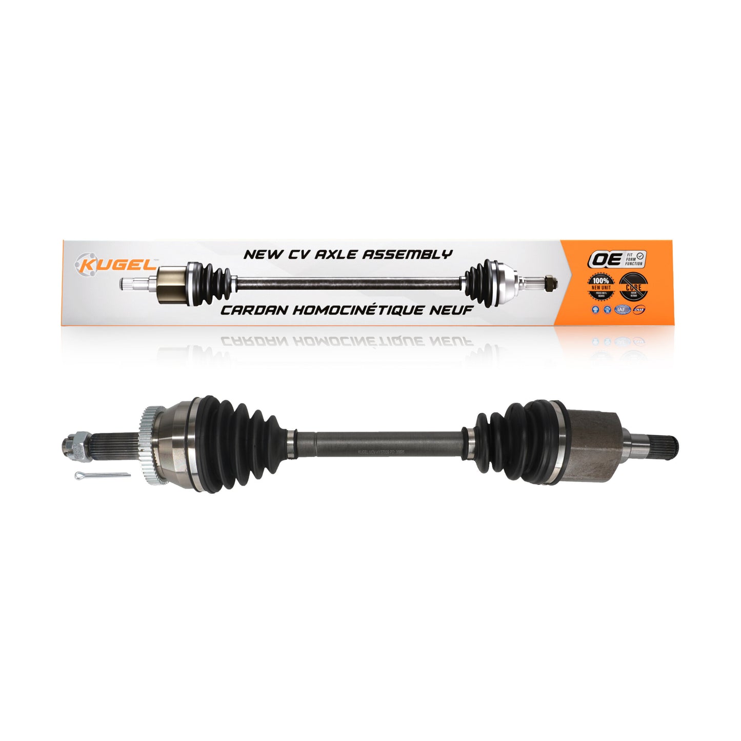 CV Axle Shaft Front Left NCV-HY37509 For Hyundai Santa Fe