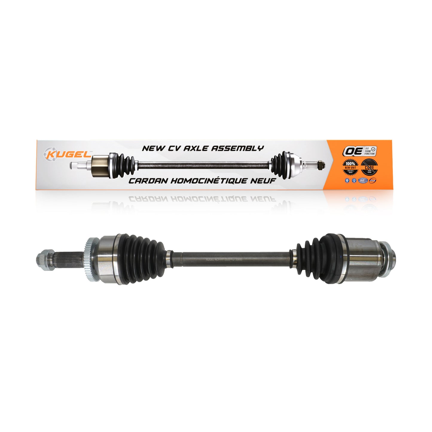 CV Axle Shaft Front Right NCV-HY75533 For Kia Sedona Hyundai Entourage