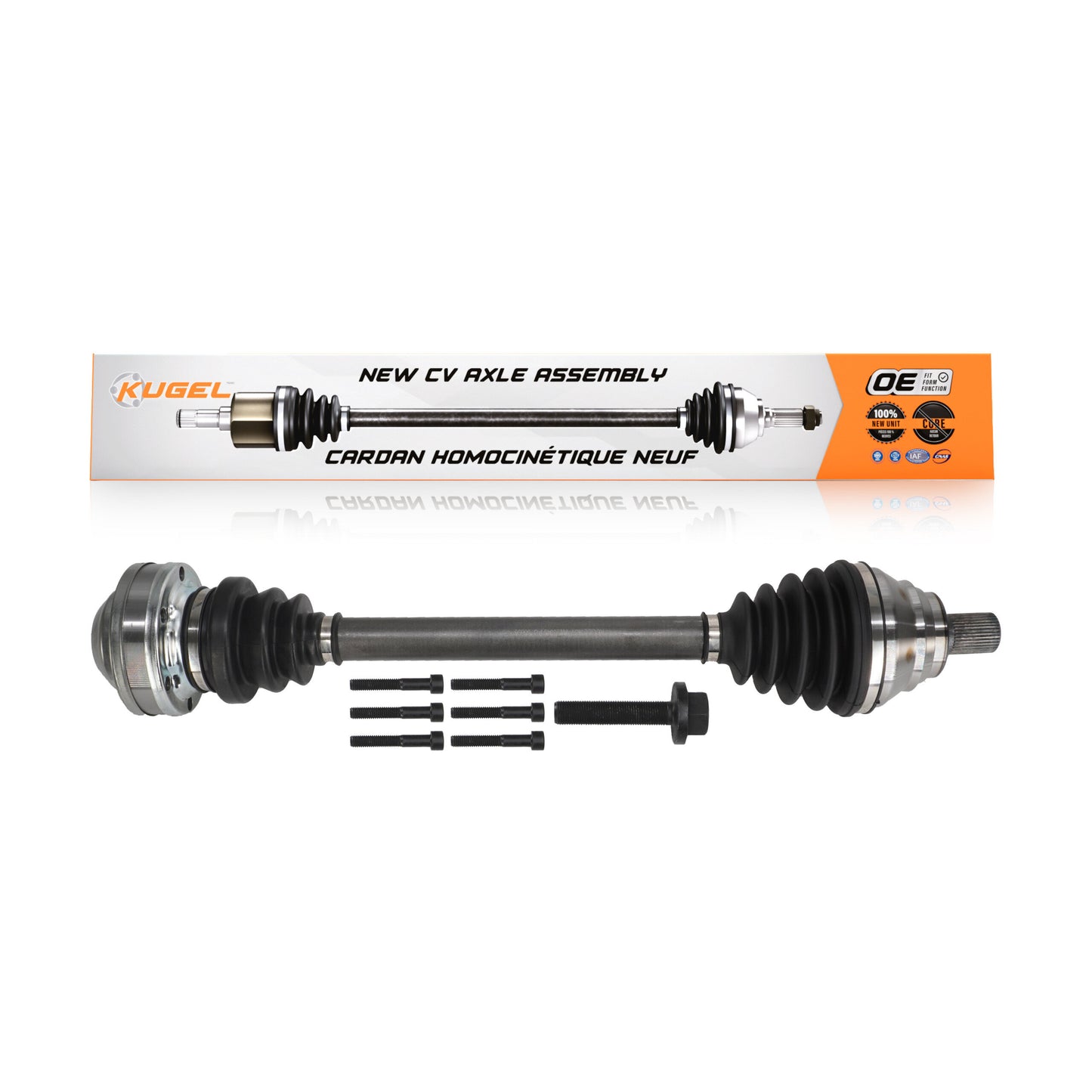 CV Axle Shaft Front Right NCV-VW23049 For Volkswagen Golf R Audi A3 S3
