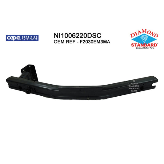 Front Left Front Bumper Impact Bar 2007-2012 Nissan Versa