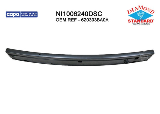 Front Bumper Impact Bar 2012-2019 Nissan Versa