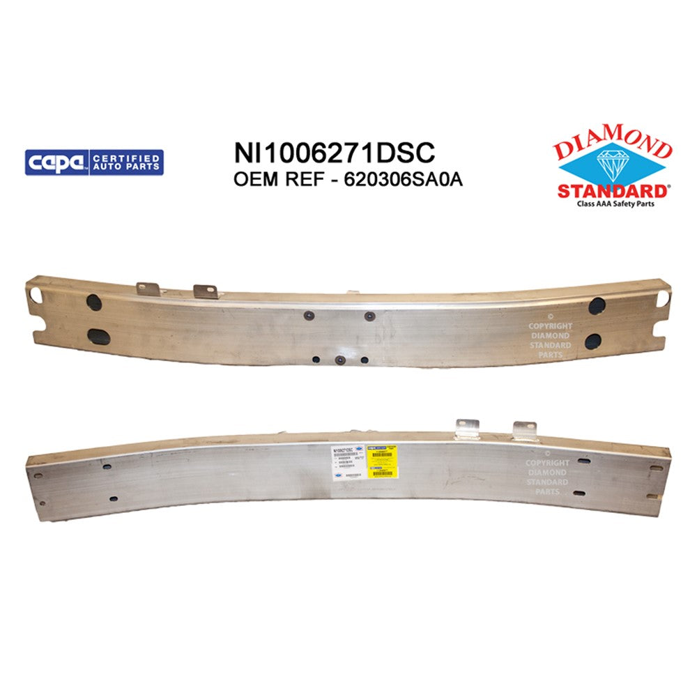 Front Bumper Impact Bar 2022-2025 Infiniti Qx60 & Nissan Pathfinder