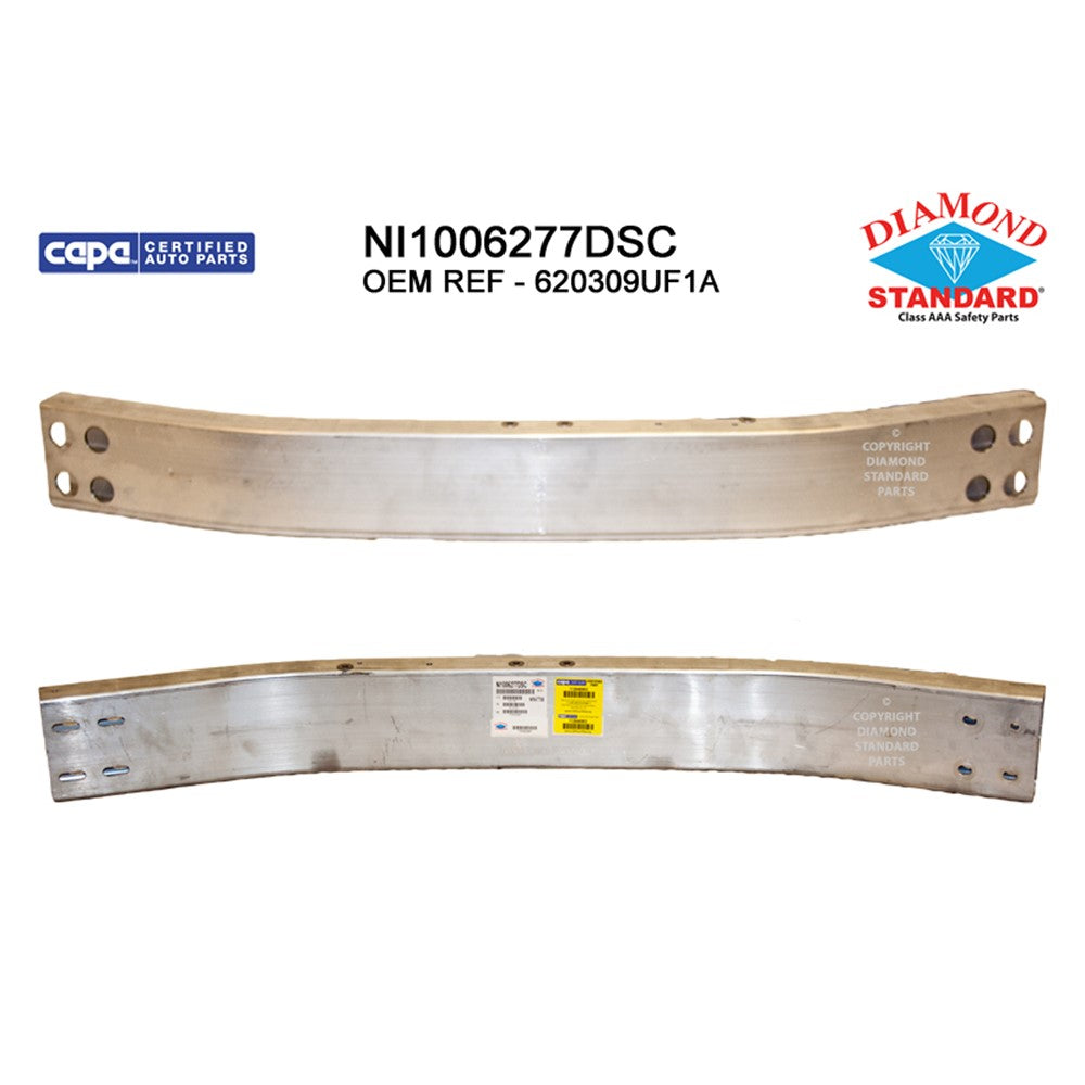 Front Bumper Impact Bar 2019-2024 Nissan Murano