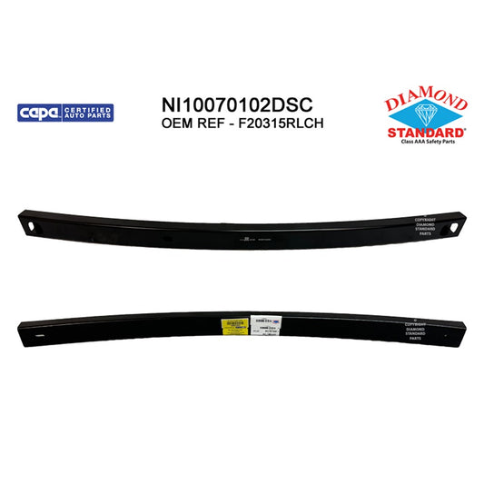Front Lower Bumper Impact Bar [lower Absorber Reinforcement For Kicks Lower Absborber Reinforcement For Versa] Made Of High Strength 2018-2025 Nissan