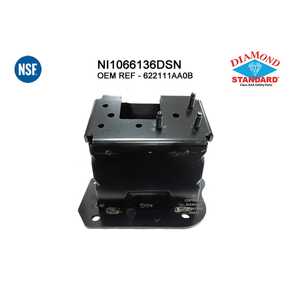 Front Left Front Driver Side Bumper Impact Bar Bracket 2009-2014 Nissan Murano