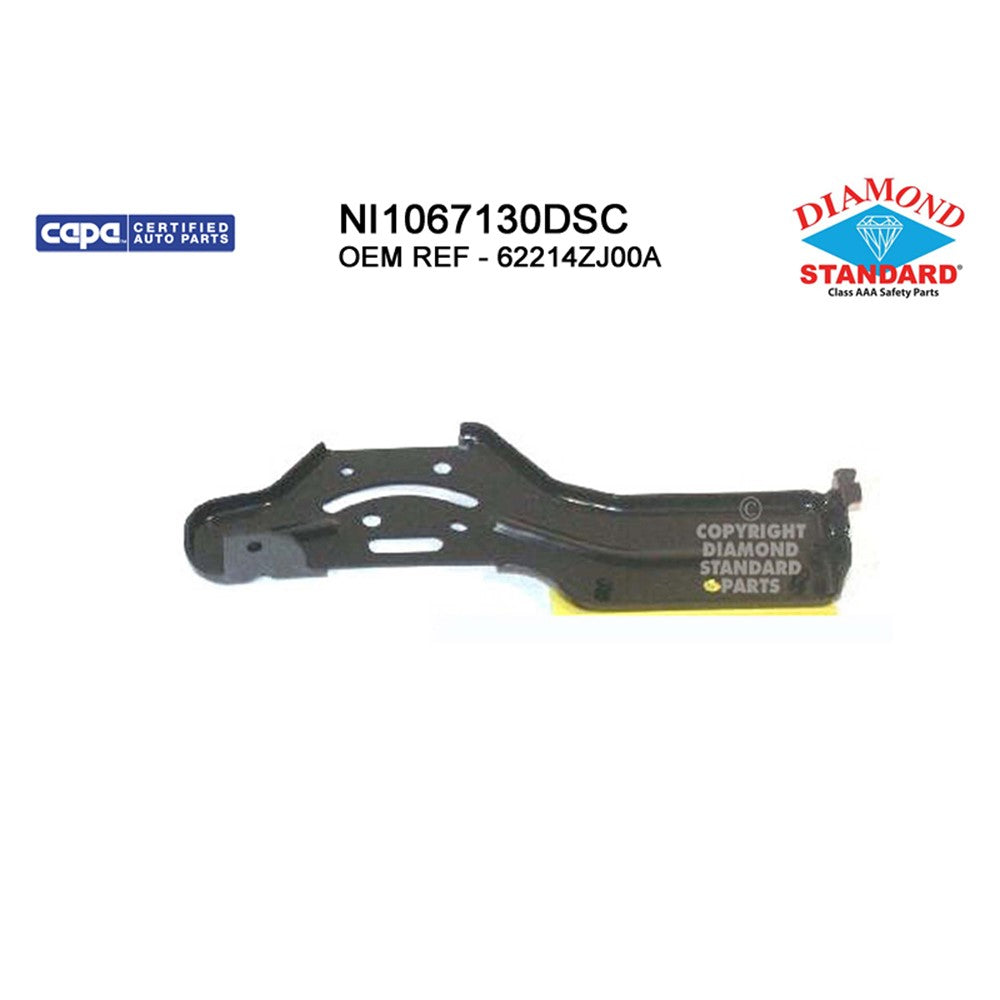Front Right Front Passenger Side Bumper Mounting Bracket [stay] 2004-2007 Nissan Pathfinder, Titan, Armada
