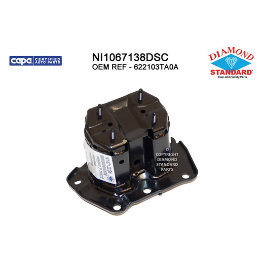 Front Right Front Passenger Side Bumper Impact Bar Bracket 2013-2023 Nissan Altima, Maxima
