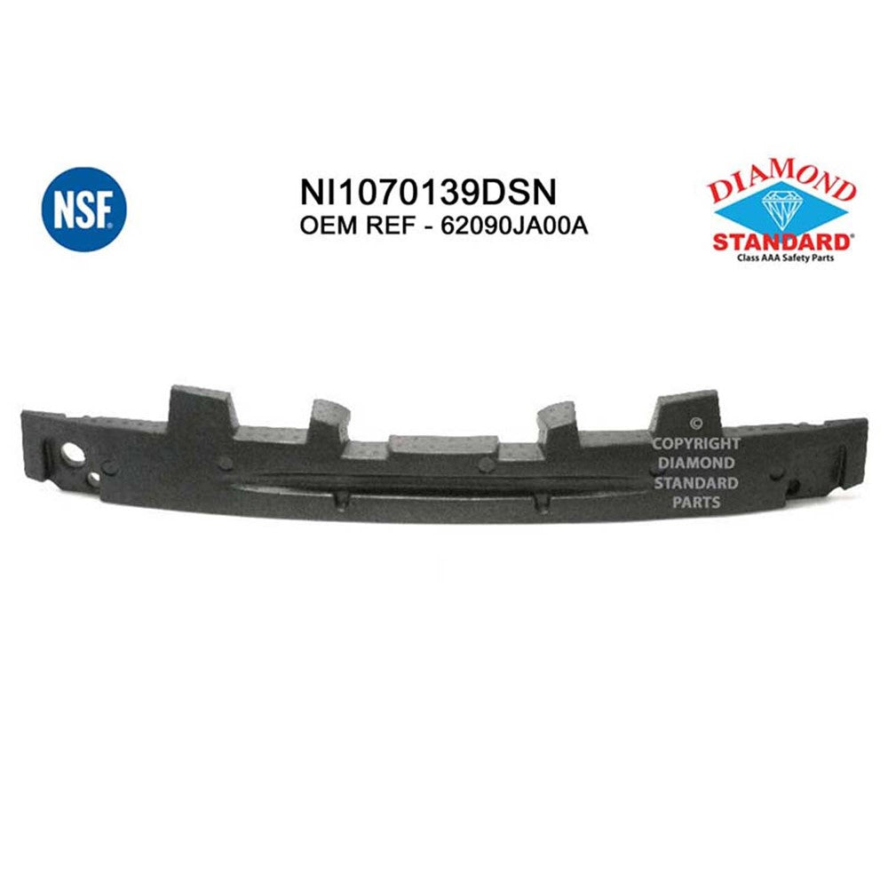 Front Bumper Impact Absorber 2007-2009 Nissan Altima