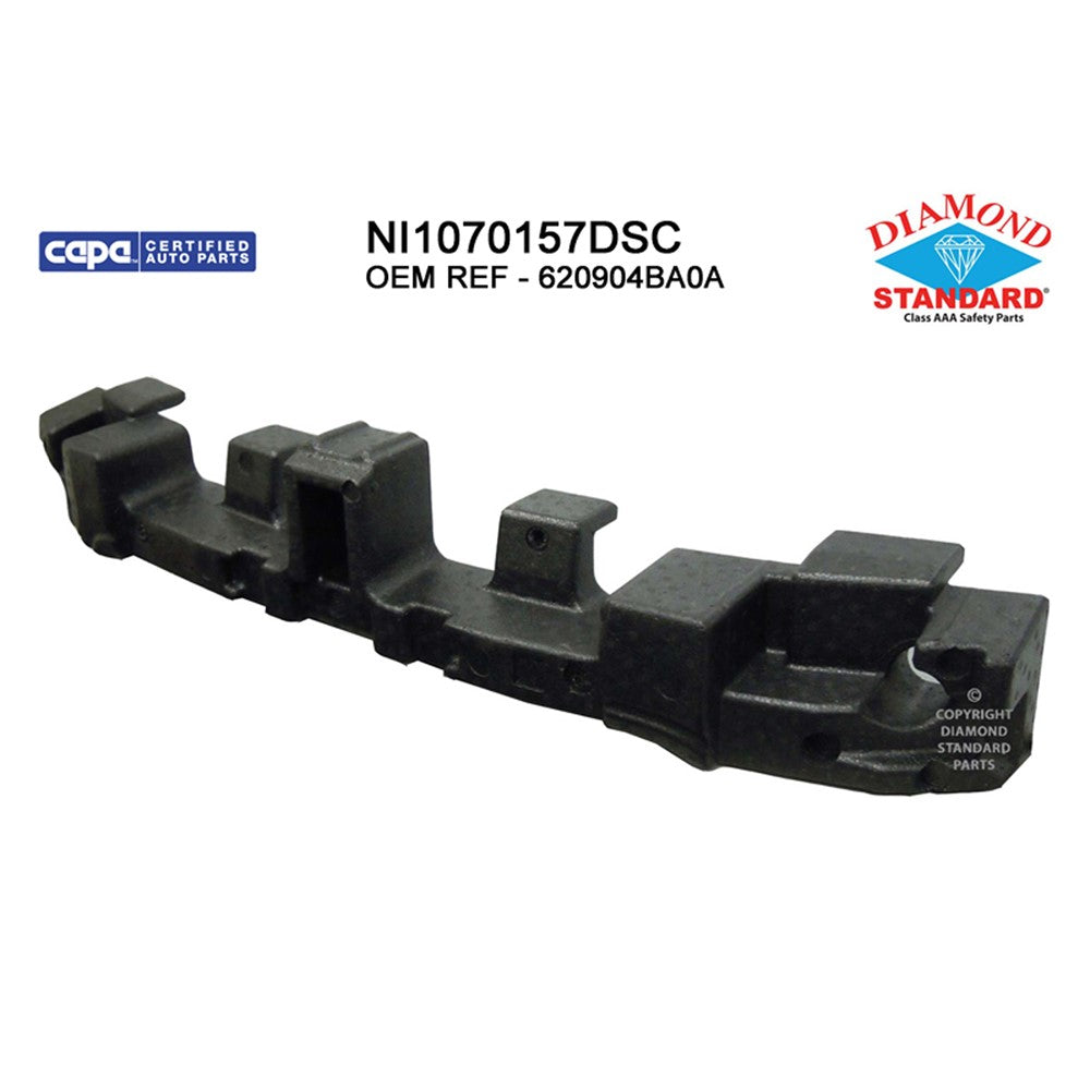 Front Bumper Impact Absorber 2014-2016 Nissan Rogue