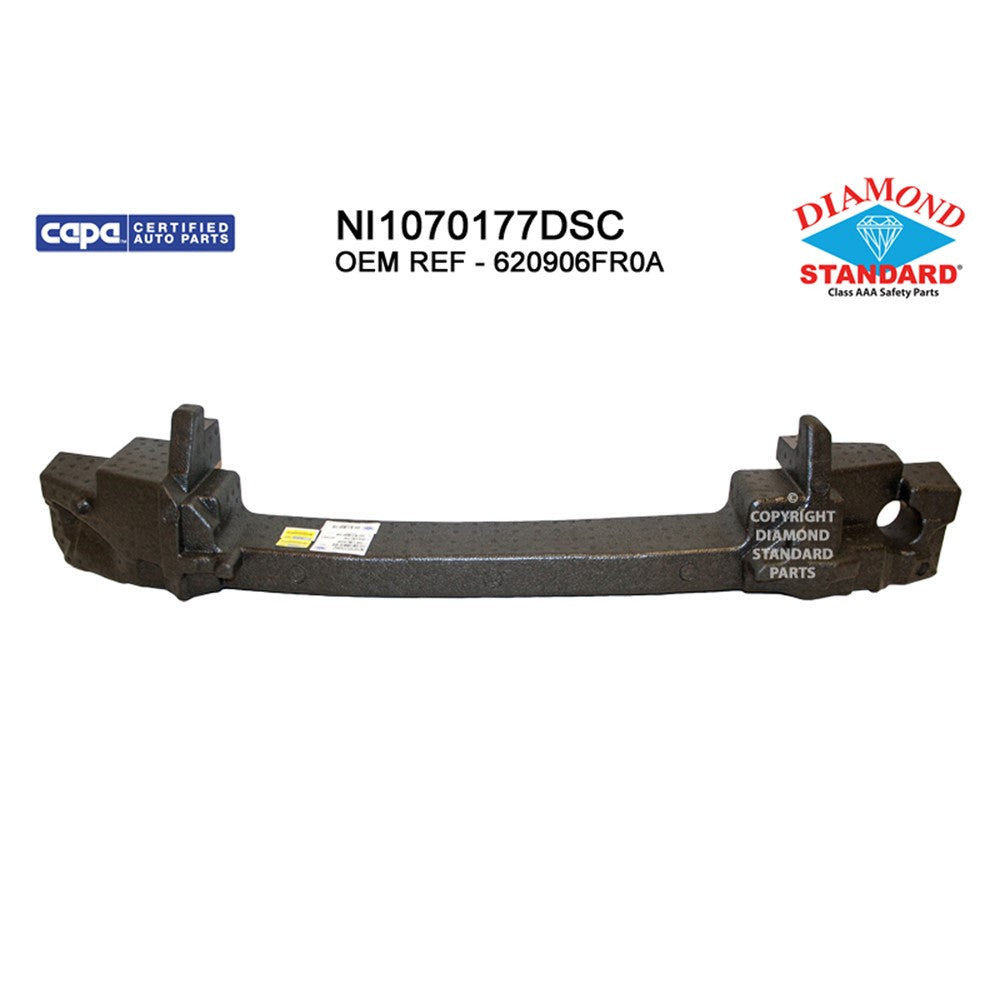 Front Bumper Impact Absorber 2017-2020 Nissan Rogue