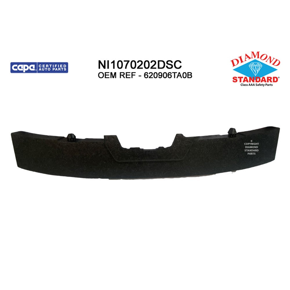 Front Upper Bumper Impact Absorber 2022-2025 Nissan Pathfinder