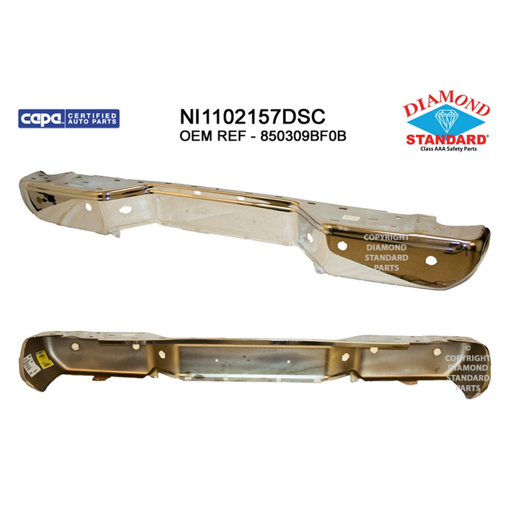 Rear Bumper Face Bar 2013-2021 Nissan Frontier