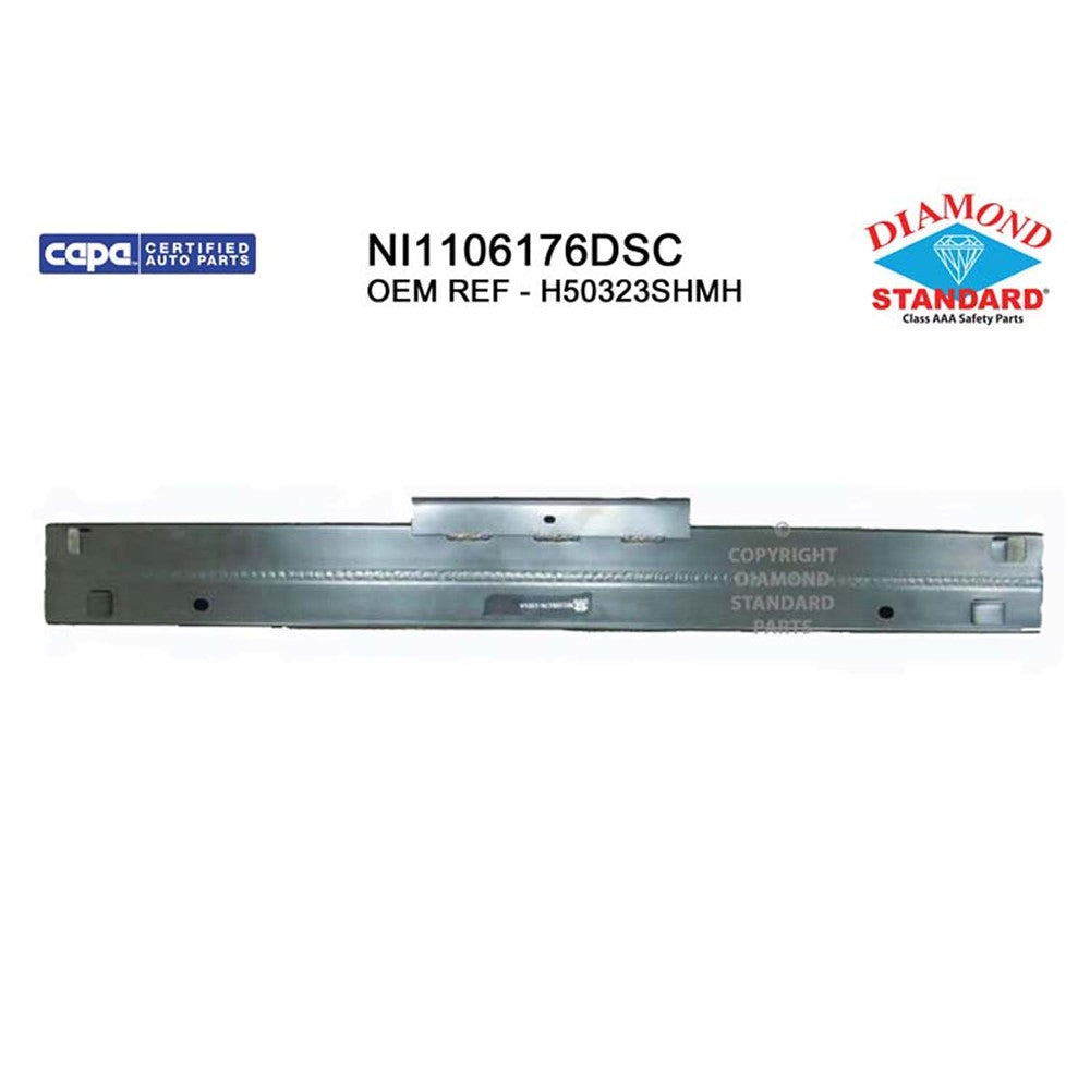 Rear Bumper Impact Bar 2013-2019 Nissan Sentra