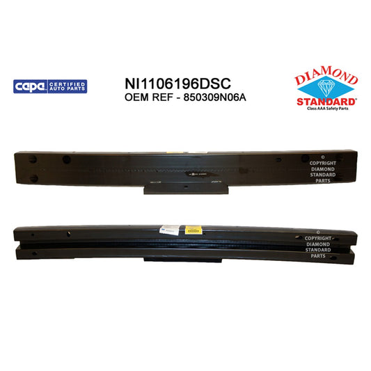 Rear Bumper Impact Bar 2019-2023 Nissan Maxima
