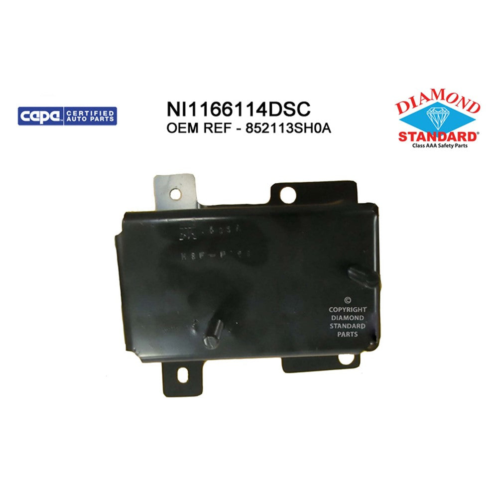 Rear Left Rear Driver Side Bumper Impact Bar Bracket 2013-2019 Nissan Sentra