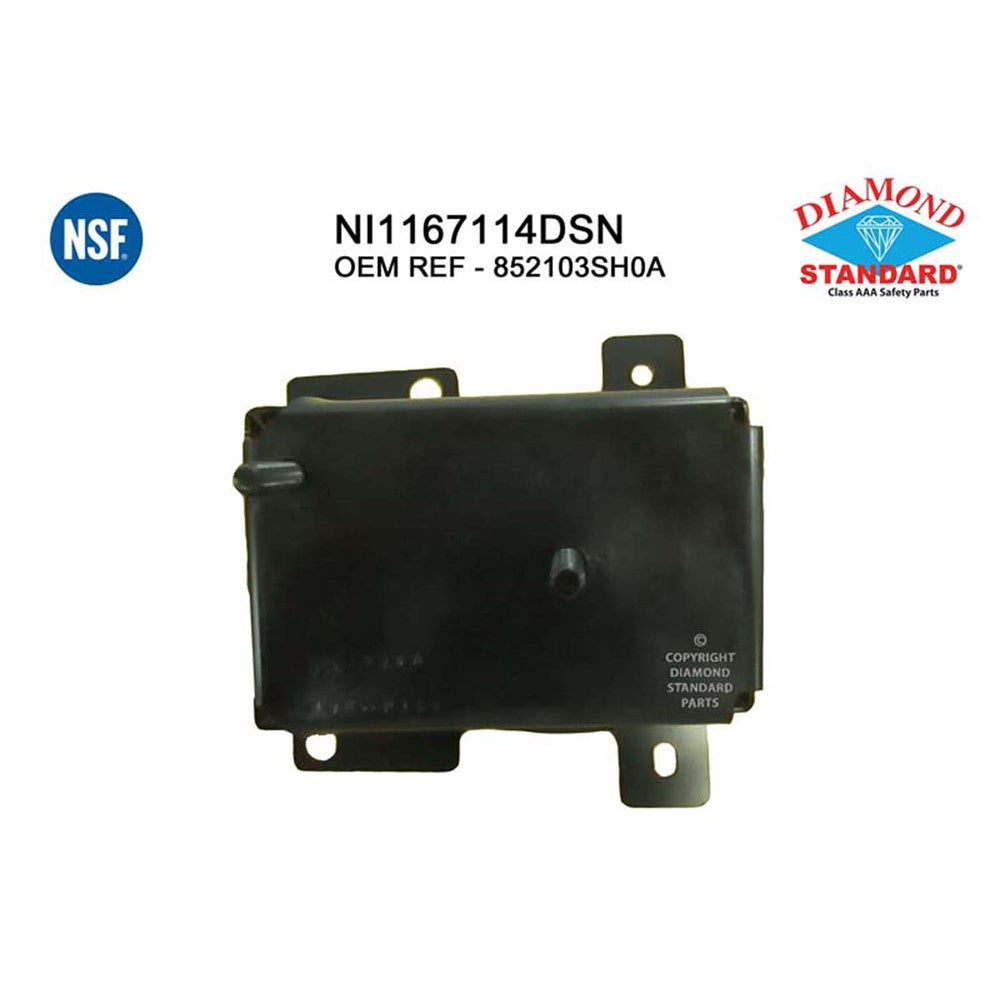 Rear Right Rear Passenger Side Bumper Impact Bar Bracket 2013-2019 Nissan Sentra