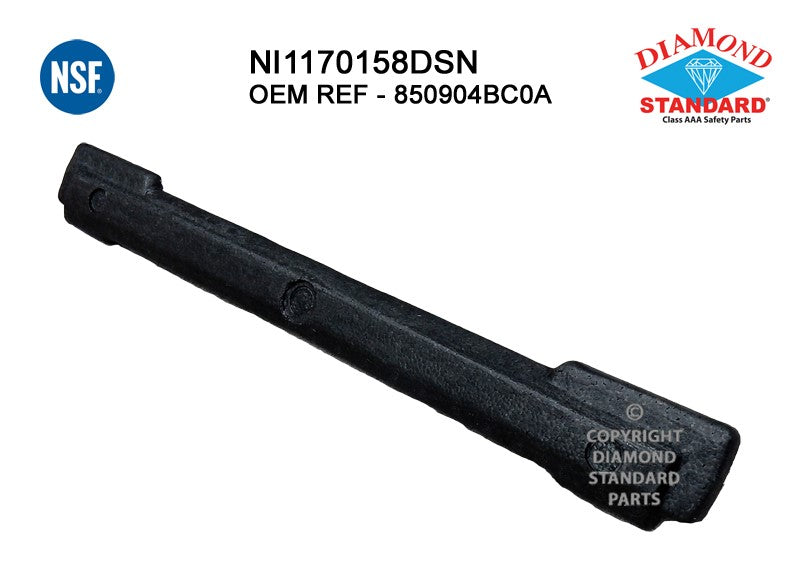 Rear Bumper Impact Absorber 2016-2018 Nissan Rogue