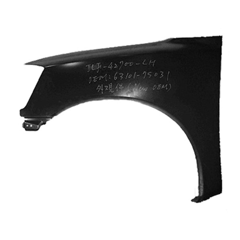 Front Left Driver Side Front Fender 2004-2007 Nissan Pathfinder, Titan, Armada