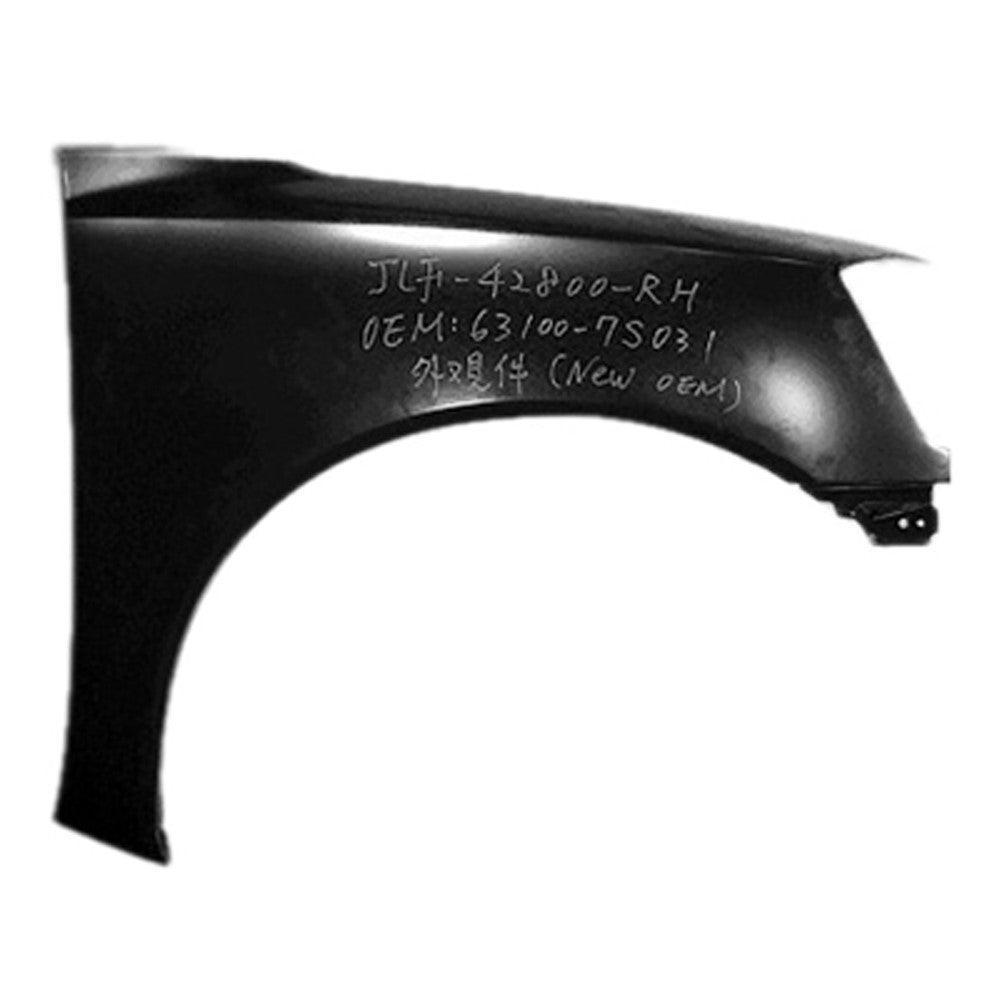 Front Right Passenger Side Front Fender 2004-2007 Nissan Pathfinder, Titan, Armada