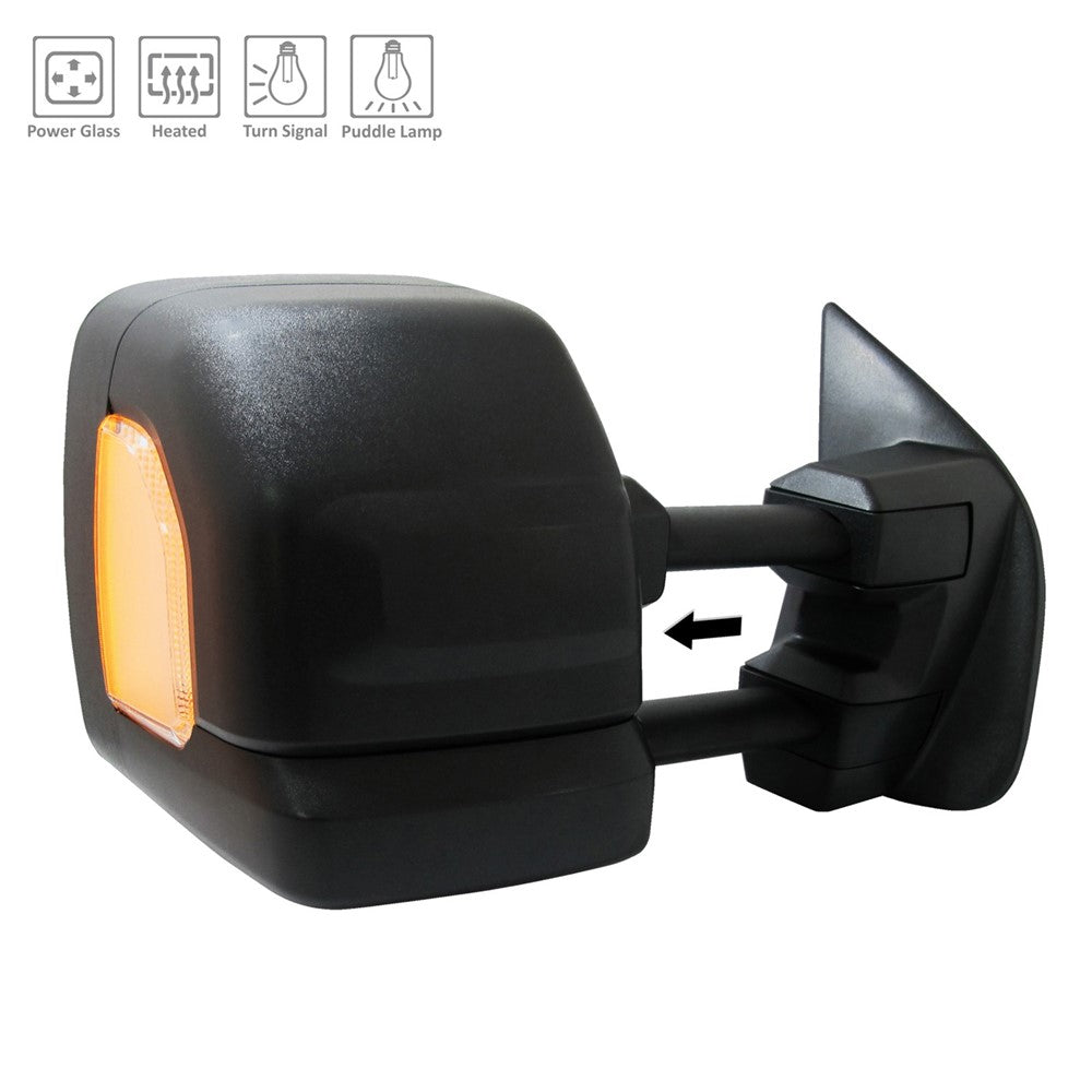Right Passenger Side Power Door Mirror 2016-2023 Nissan Titan Xd