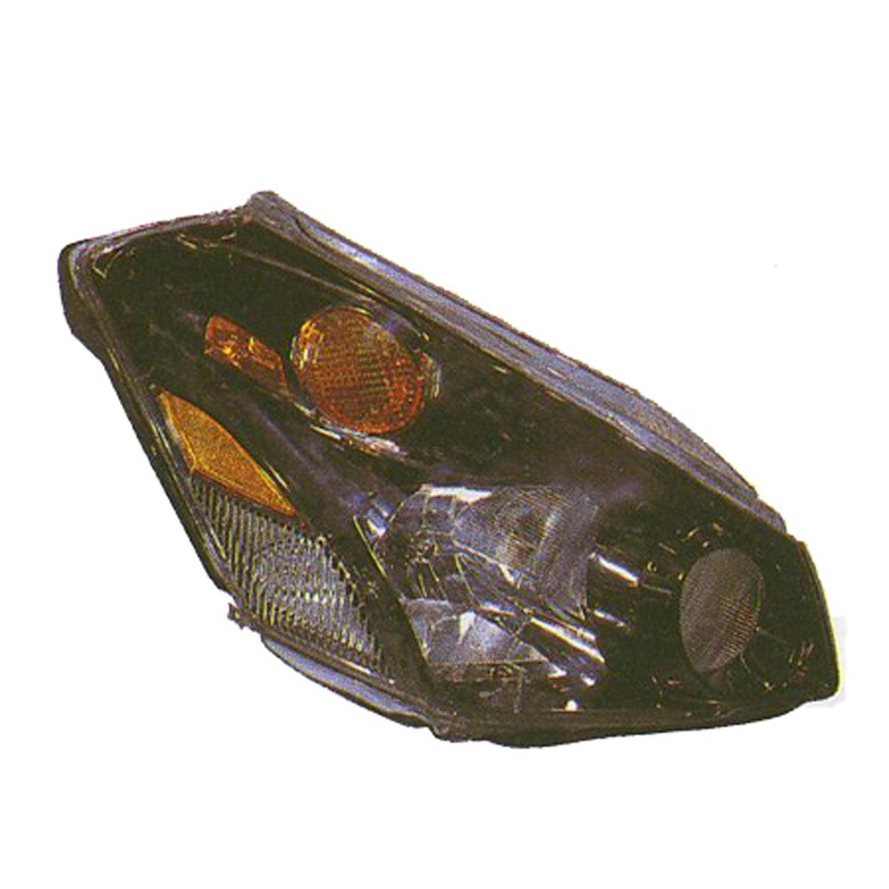 Front Left Driver Side Headlight Assembly [service Replacement Gray For 2004 Which Was Black] 2004-2009 Nissan Quest