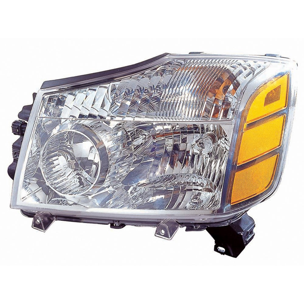 Front Left Driver Side Headlight Assembly 2004-2007 Nissan Pathfinder, Titan, Armada