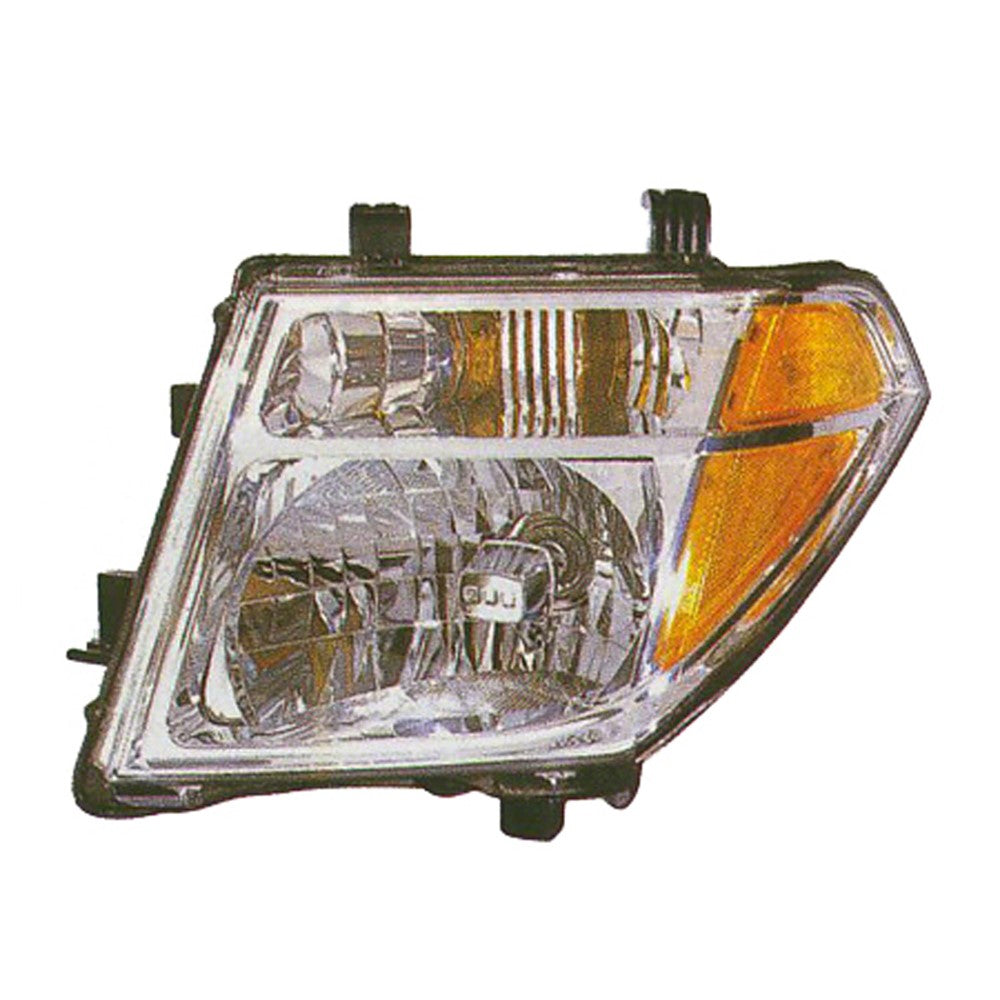 Front Left Driver Side Headlight Assembly 2005-2008 Nissan Frontier, Pathfinder