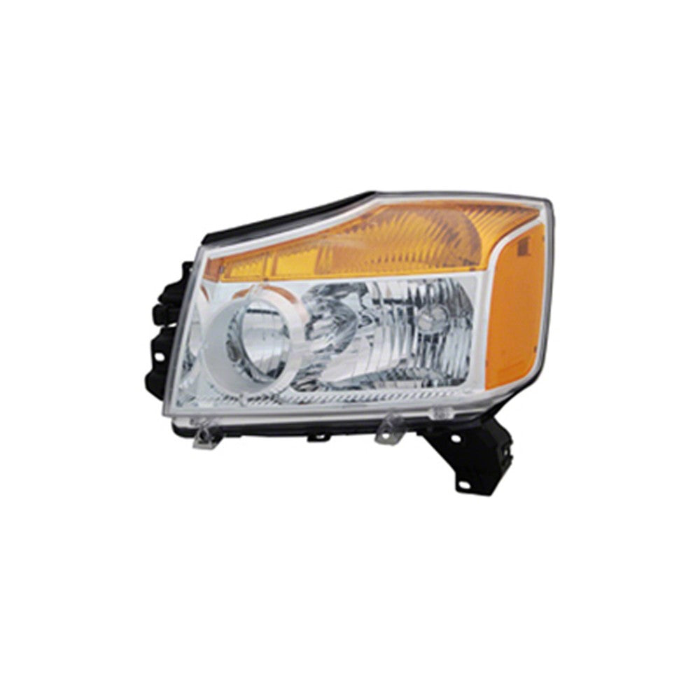 Front Left Driver Side Headlight Assembly 2008-2015 Nissan Titan