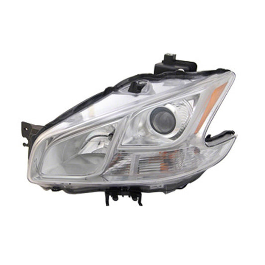 Front Left Driver Side Halogen Headlight Assembly 2009-2014 Nissan Maxima