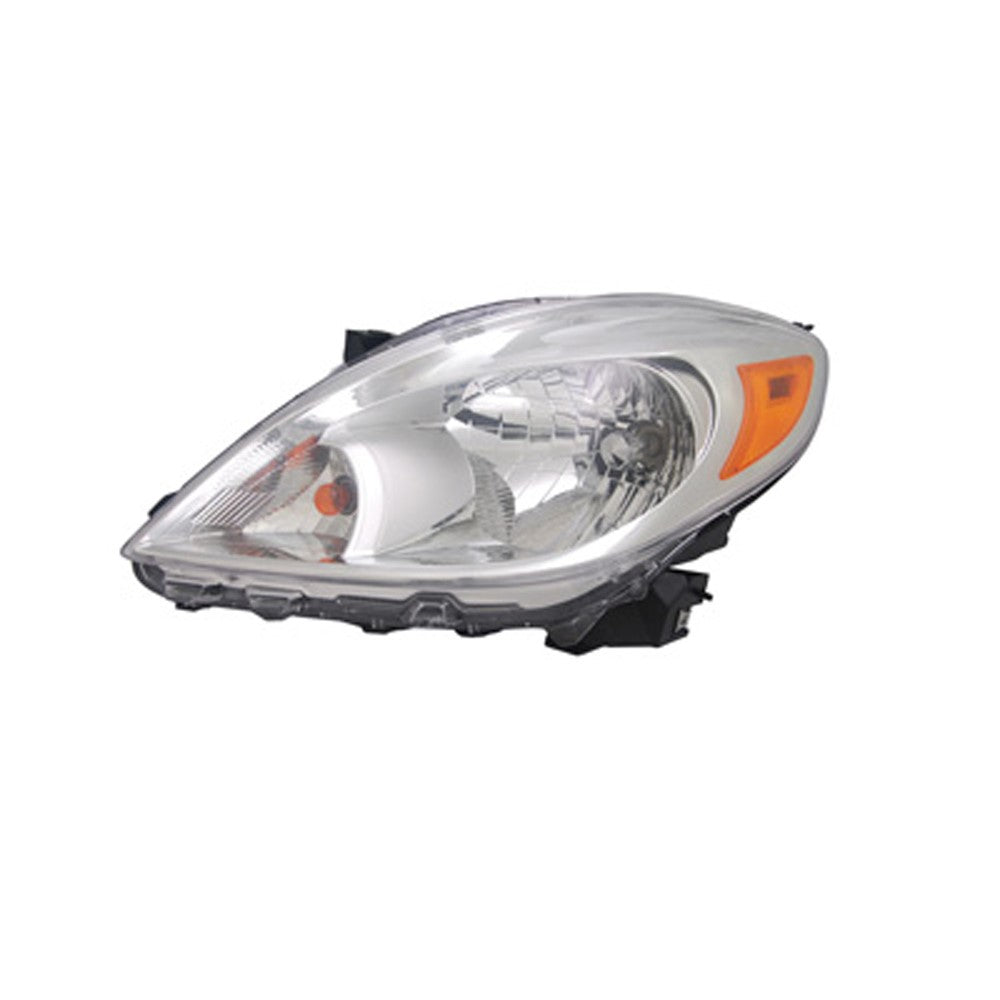 Front Left Driver Side Halogen Headlight Assembly 2012-2014 Nissan Versa