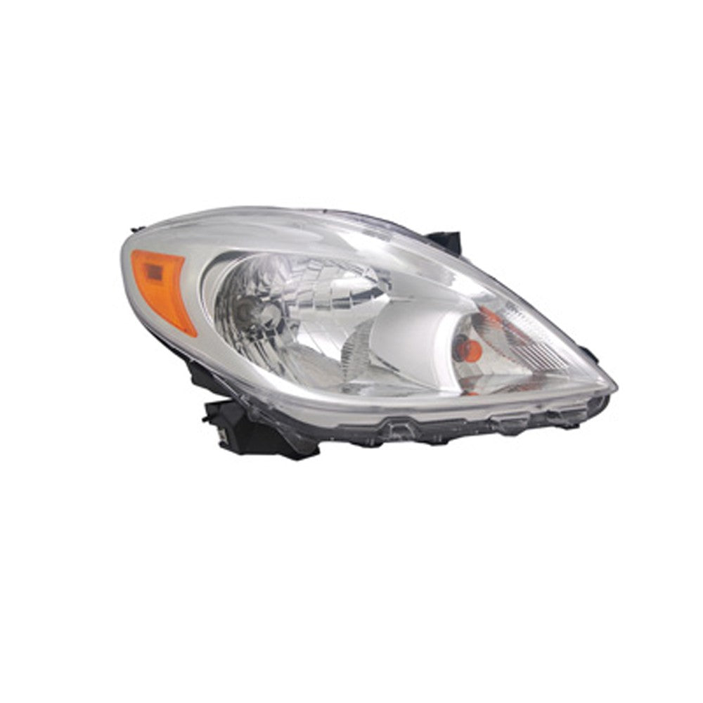 Front Right Passenger Side Halogen Headlight Assembly 2012-2014 Nissan Versa