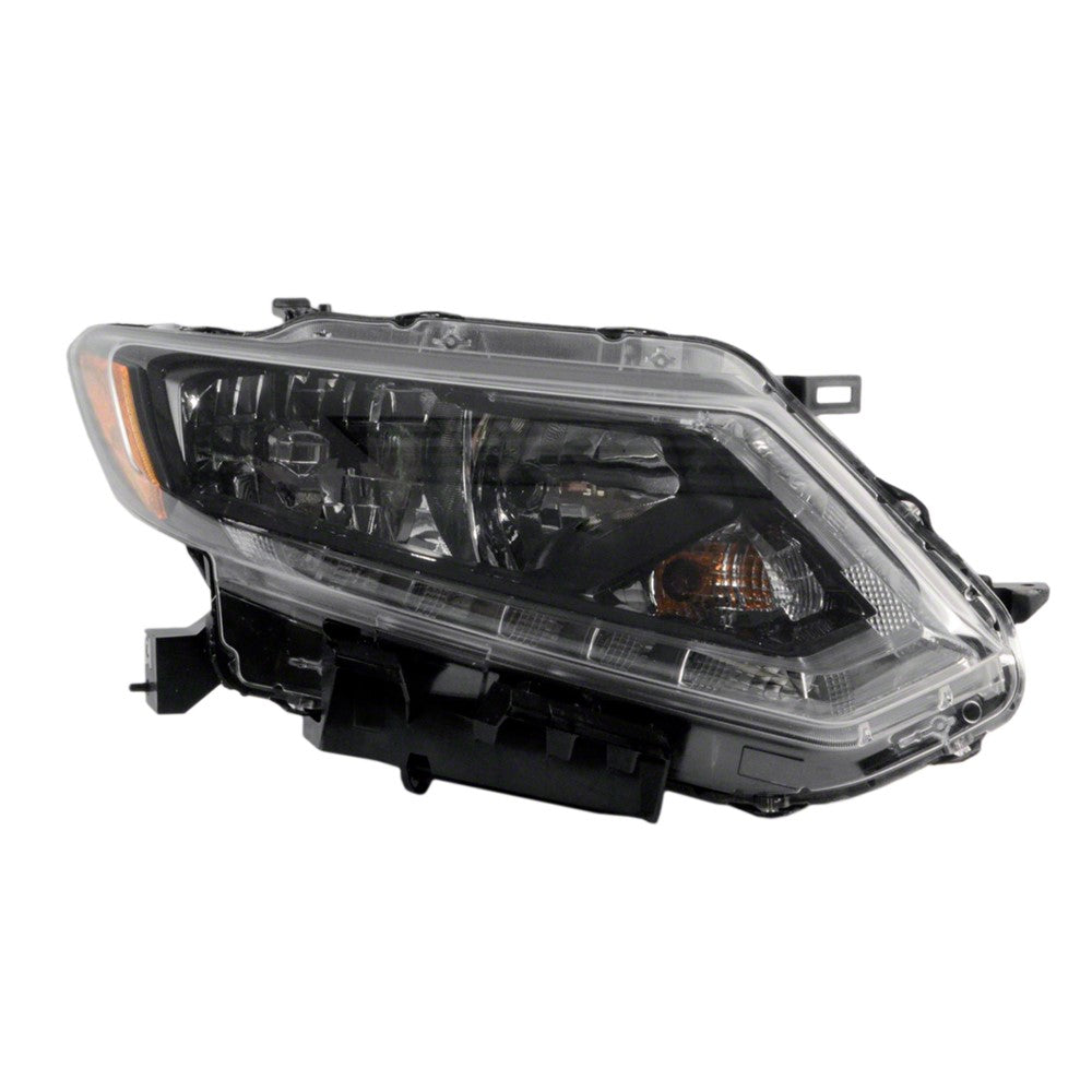 Front Right Passenger Side Halogen Headlight Assembly 2014-2016 Nissan Rogue