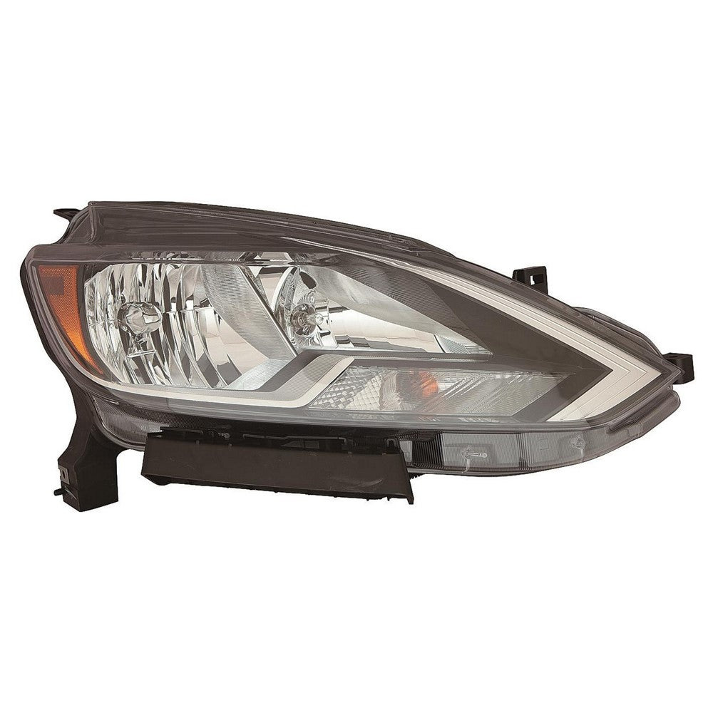 Front Right Passenger Side Halogen Headlight Assembly 2016-2019 Nissan Sentra