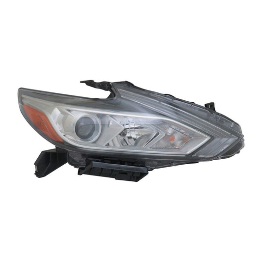 Front Right Passenger Side Halogen Headlight Assembly 2016-2018 Nissan Altima
