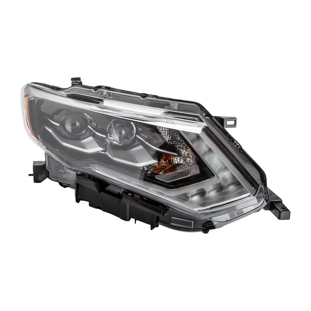 Front Right Passenger Side Led Headlight Assembly 2017-2018 Nissan Rogue