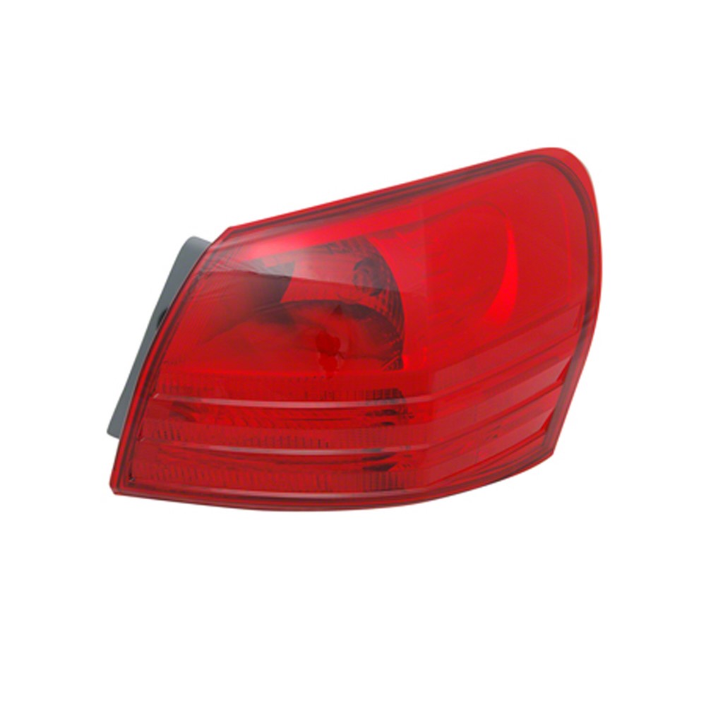 Rear Right Passenger Side Outer Tail Light Assembly 2008-2015 Nissan Rogue, Rogue Select