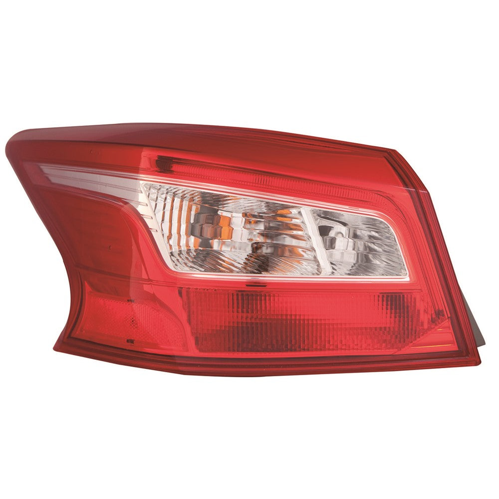 Rear Left Driver Side Outer Tail Light Assembly 2016-2019 Nissan Sentra