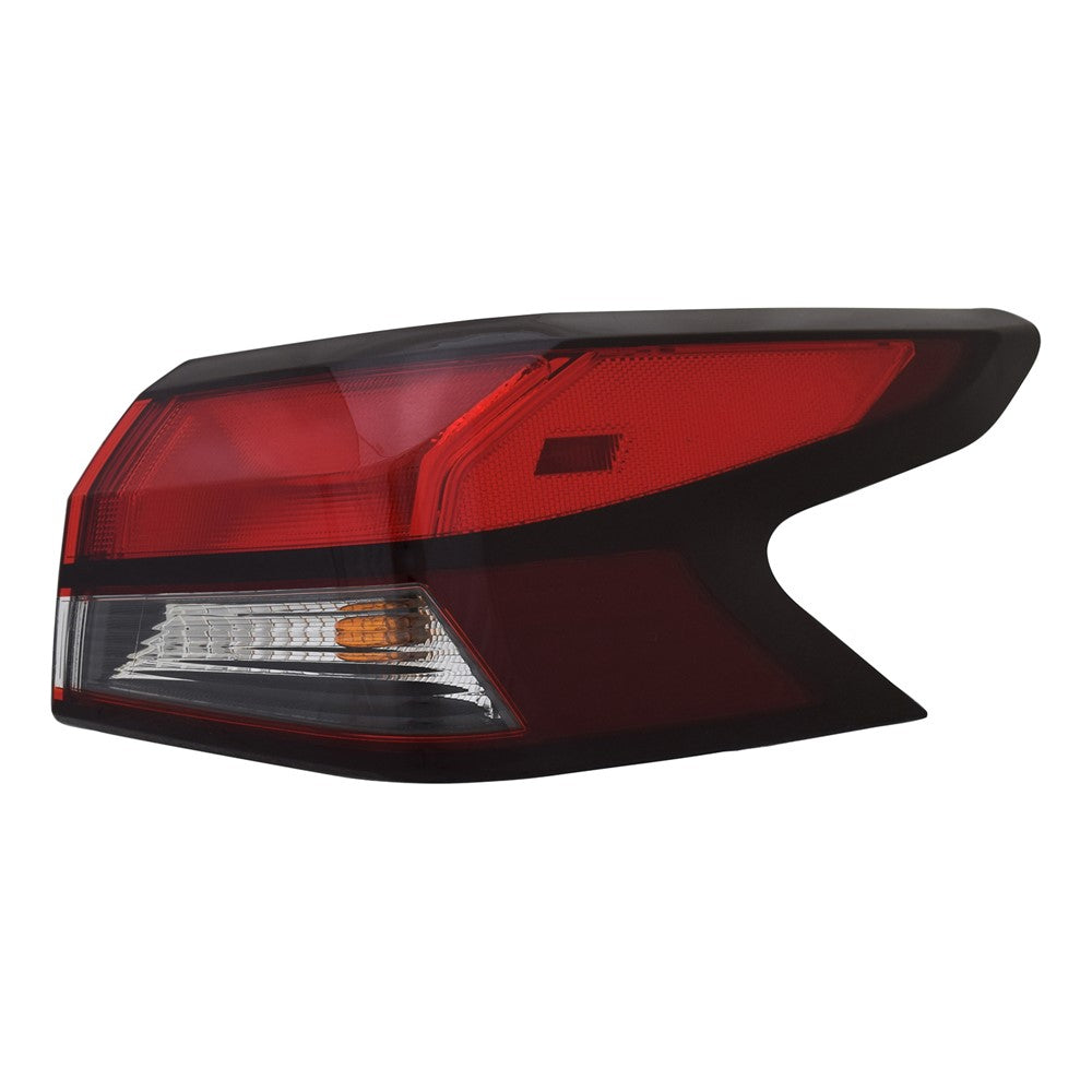 Rear Right Passenger Side Incandescent Outer Tail Light Assembly 2020-2024 Nissan Versa