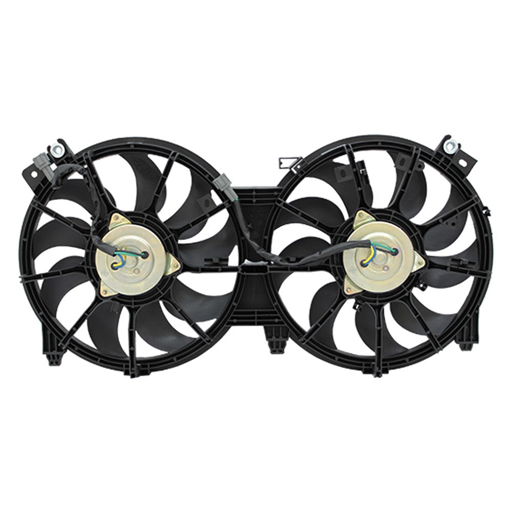 Dual Fan Assembly 2.5l L4 3.5l V6 2007-2023 Nissan Altima, Maxima