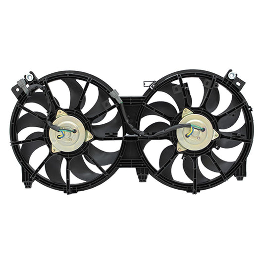 Dual Fan Assembly 2.5l L4 3.5l V6 2007-2023 Nissan Altima, Maxima
