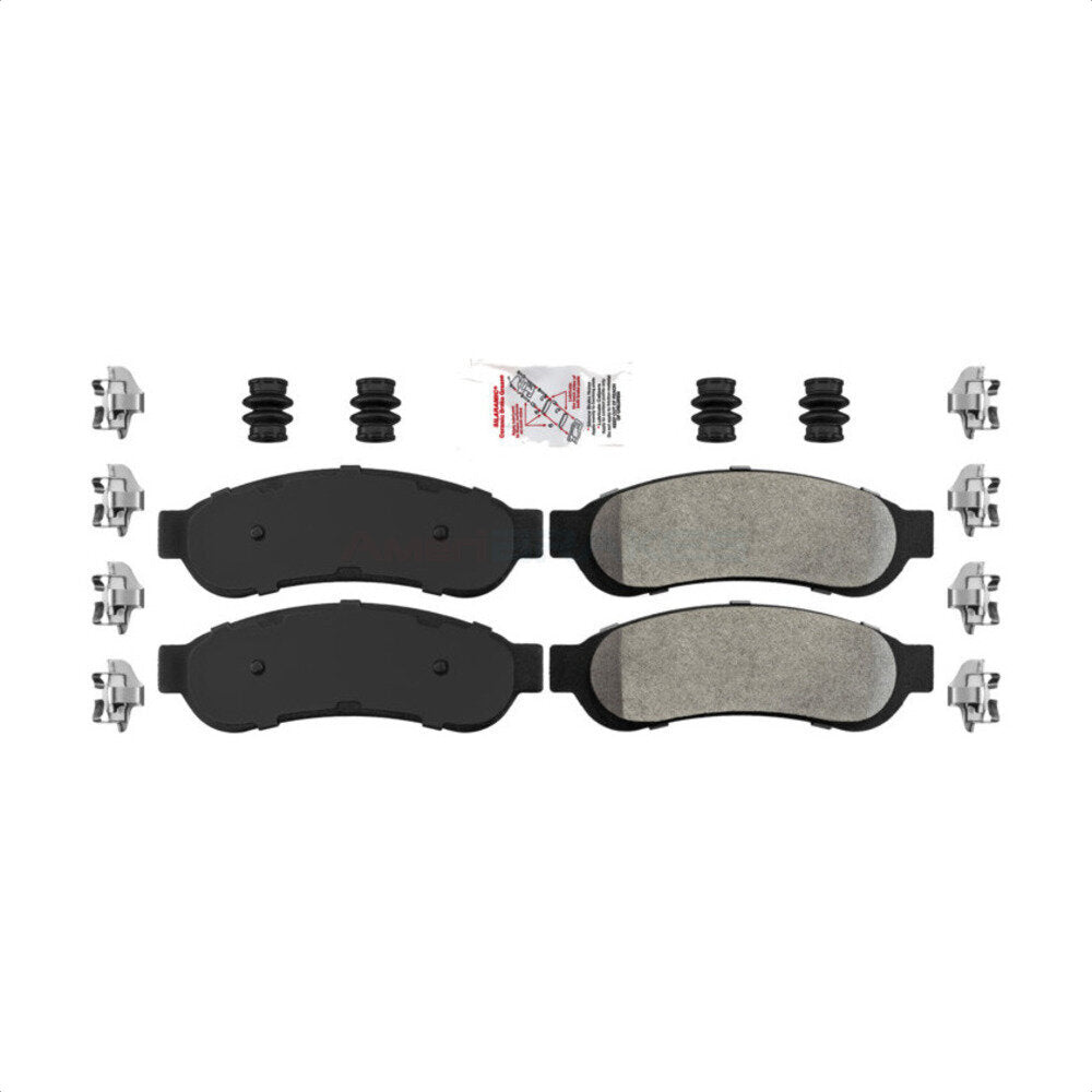 Semi-Metallic Disc Brake Pads Rear NWF-ASD1067 For Ford F-350 Super Duty