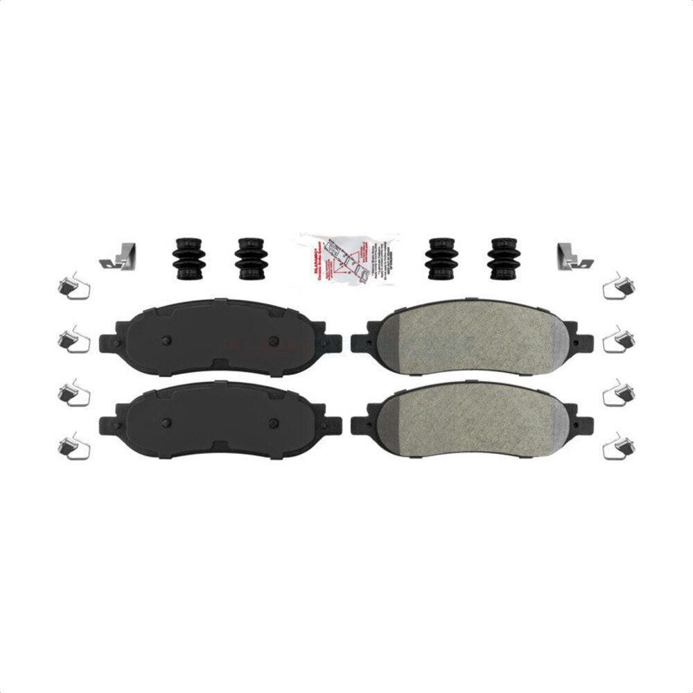 Semi-Metallic Disc Brake Pads Rear NWF-ASD1068 For Ford F-350 Super Duty F-250