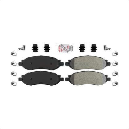 Semi-Metallic Disc Brake Pads Rear NWF-ASD1068 For Ford F-350 Super Duty F-250