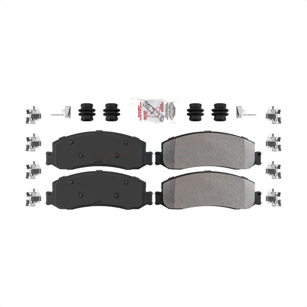 Semi-Metallic Disc Brake Pads Front NWF-ASD1333 For Ford F-350 Super Duty F-250