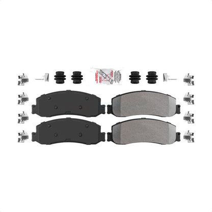 Semi-Metallic Disc Brake Pads Front NWF-ASD1333 For Ford F-350 Super Duty F-250