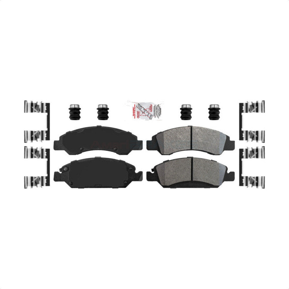 Semi-Metallic Disc Brake Pads Front NWF-ASD1363 For Chevrolet GMC Sierra 1500 XL