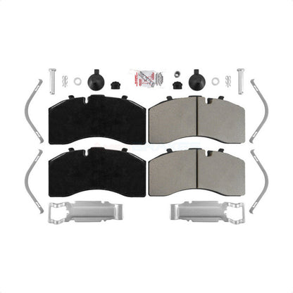 Semi-Metallic Disc Brake Pads NWF-ASD1369 For Peterbilt Freightliner Kenworth M2
